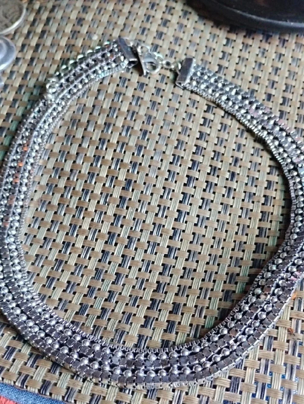 Gold Tone Chain Necklace with The Magician Pendant - Gold